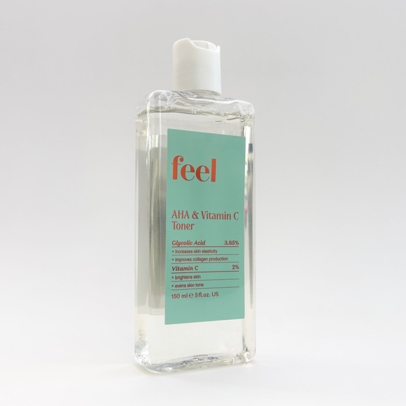 NWT FEEL BRAND AHA & Vitamin C Toner - 5 oz - Retails $43 - Picture 3 of 12